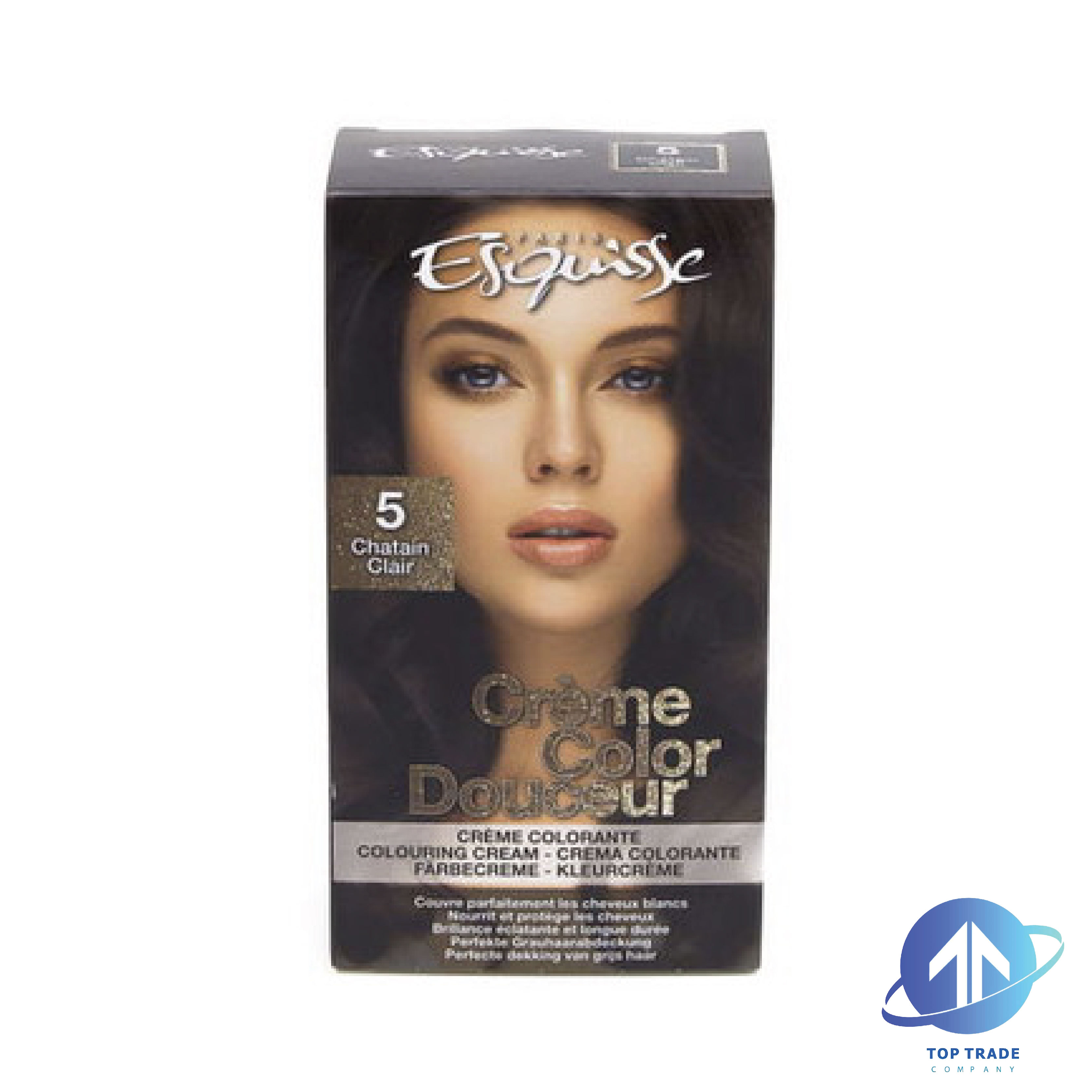 Esquisse permanent hair colour 5 Light brown